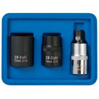 Pieza insertable llave de cubo para pinza de freno SW-Stahl 01448L