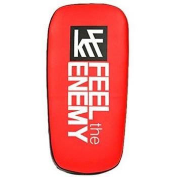 KRF Feel The Enemy 0013158 Escudo pao para Entrenamiento, Unisex Adulto, Rojo/Negro, 42 x 20 x 8 cm