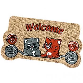 Felpudo Antideslizante Absorbente Rectangular 40x70 cm para Entrada de Casa