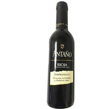 Antaño cosecha vino botella de cristal de 37.5 cl