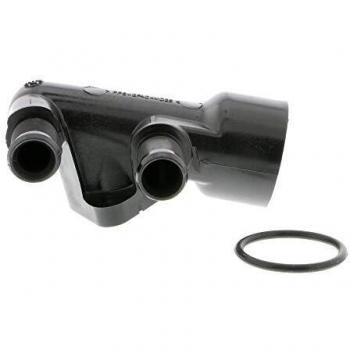 Brida de refrigerante VAICO V22-9715 - Flange de refrigerante de plástico, calidad original, compatible con PEUGEOT 206 y Partner I, CITROËN 1336.N8