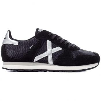 Zapatillas Deporte Hombre MUNICH Massana 8620432 Piel Serraje Negra