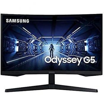 Monitor Curvo Samsung Odyssey G5 de 27 - Alta Resolución 2560 x 1440 Pixels
