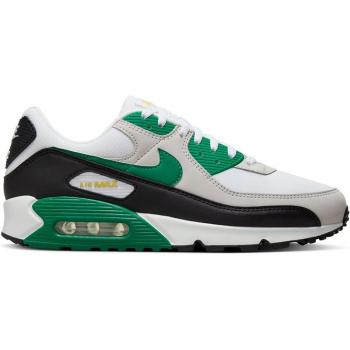 Nike Air Max 90 - Men's Sneakers Shoes White-Green FB9658-102 ORIGINAL, Size: 9, Color: White-Green
