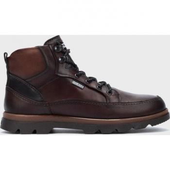 Botines de hombre Pikolinos Vigo M3M-8107C1 Olmo de piel con cordones y cremallera