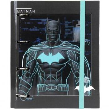 Carpeta de Anillas A4 Batman Negro con 4 Anillas - DC Comics