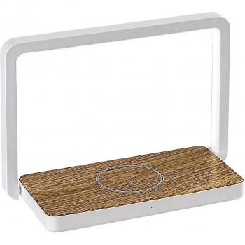 Lámpara de Escritorio LED Buldus 4W Táctil con Carga Inalámbrica y Color 3000K Rabalux