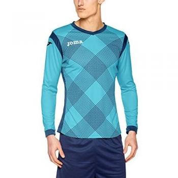 Joma Derby Camiseta de Equipación de Manga Larga, Hombre, Turquesa, S