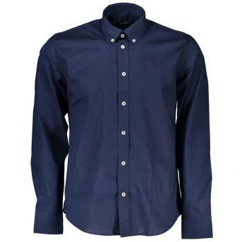 North Sails Blue Long Sleeve Cotton Shirt - Size S