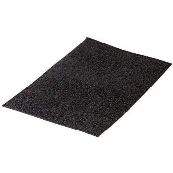 Pryse Eva - Goma con purpurina, 40 x 60 cm, color negro purpureo