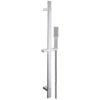 Clever 99626 Conjunto Barra Ducha Abs 30X10X700 Trend, cromado