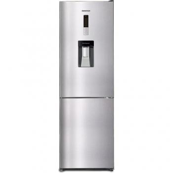 Frigorífico combi Infiniton FGC-347AX Total No Frost 322L Bi-Zona con dispensador de agua Clase F Acero Inoxidable 185,5 cm