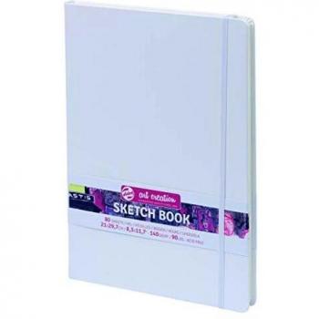 Talens Art Creation schetsboek - wit - gebonden - wit papier