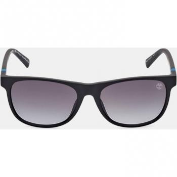 Timberland Men's Rectangular Sunglasses in Black - Model TB9327 02B 140 mm