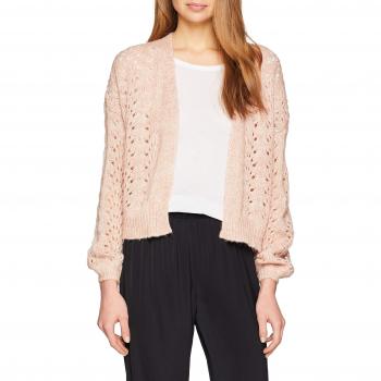 Only Onlgillian L/s Cardigan Knt, Chaqueta Punto para Mujer, Rosa