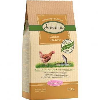 Lukullus Junior Chicken and Trout Economy Pack - 2 x 10 kg