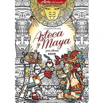 Láminas de arte azteca y maya