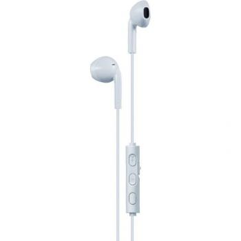 Auriculares de botón JVC HA-FR17UC-A USB-C con DAC Integrado, Micrófono y Mando a Distancia de 3 Botones, Azul