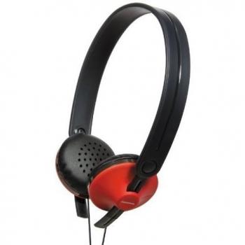 Panasonic RP-HX35E - Auriculares de diadema cerrados, rojo