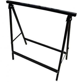 Wurko OM0003 Caballete Metálico, Negro, 77.5 X 37 X 79.5 Cm