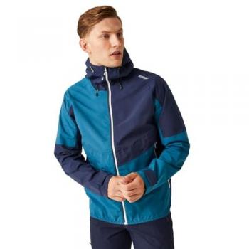 Regatta Men's Deserto II Waterproof Breathable Jacket - Moroccan Blue, Size XL