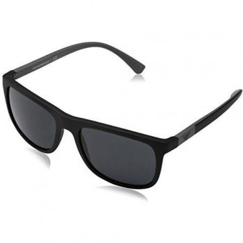 Emporio Armani Mens's 0ea4079 Sunglasses, Black 504287, 57