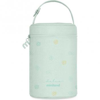 Miniland Thermibag Silky Thermo Bag for 500ml Bottles Mint