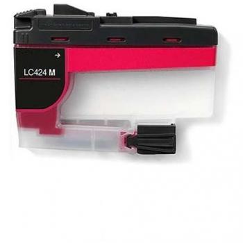 Cartucho de tinta compatible Brother LC424 Magenta
