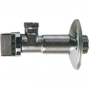 Llave de paso escuadra larga 1/2-3/8