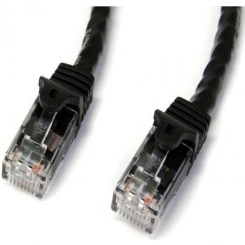 StarTech.com 7m Black Gigabit Snagless RJ45 UTP Cat6 Patch Cable - 7 m Patch Cord
