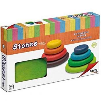 Cayro - Stones - Juego Infantil - Juego de construcción - Juego de Mesa