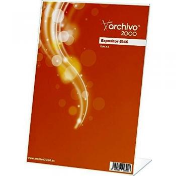 Archivo 2000-6146CSTP - Expositor de sobremesa. DIN A4 Vertical