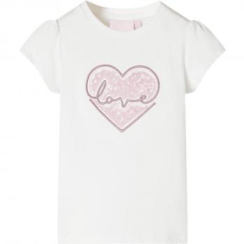 Camiseta infantil color crudo 128