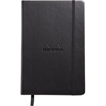 Webnotebook A5 - Rhodia 118609C - Líneas horizontales - Negro