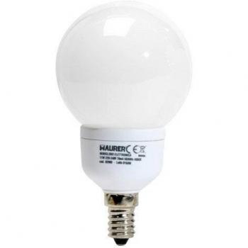 MAURER 19070410 BOMBILLA AHORRO GLOBO E14-7w L.CALIDA