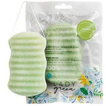 Lady Green Konjac - Esponja para un cuerpo maravilloso aloe vera, color rosa