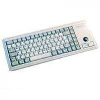 CHERRY G84-4400 Teclado USB QWERTY Inglés de EE. UU. Gris - Modelo Compacto