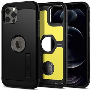 Funda Spigen Tough Armor para iPhone 12/12 Pro - Negro
