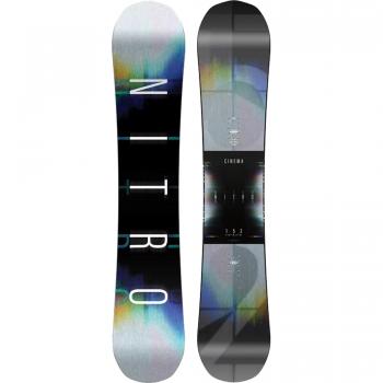 Nitro Tabla de Snowboard Cinema U 152 - Tabla de snowboard, longitud 152 cm, diseño Nitro, apta para todo tipo de nieve, flexibilidad media, ideal para principiantes e intermedios