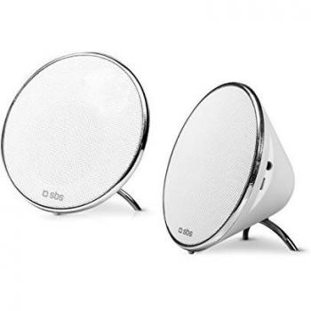 SBS TESPEAKERBT930W Estéreo 10W Color blanco altavoz portátil - Altavoces portátiles