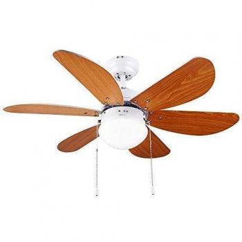 Cecotec ForceSilence Aero 360 Ventilador de Techo con Luz