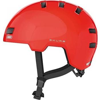 ABUS Skurb ACE City Helmet: Sturdy bike helmet for everyday use, skating, BMX riding or longboarding