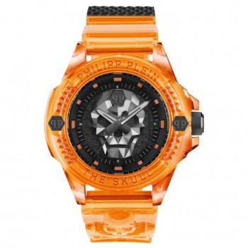 Philipp Plein Skull Scuba Duba Edition Watch, Orange male, Size: ONE SIZE