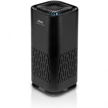 Purificador de Aire Ufesa Comfort Travel con Batería USB, Iones Negativos, Carbón Activado, Ultra-Silencioso ≤20dB, Luz Nocturna, Bajo Consumo 1W, Área ≤10m