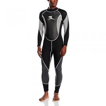 ts-ideen Neopren- Surfanzug 3 mm Shorty mit Mesh Skin - Traje para deportes acuáticos