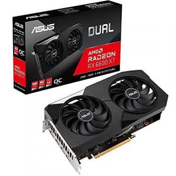 ASUS Dual Radeon RX 6600 XT OC Edition 8GB GDDR6 Gaming Graphics Card (DUAL-RX6600XT-O8G)