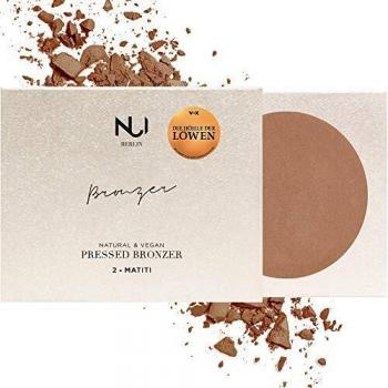 Bronceador Natural Compacto 12 g Unisex Marrón Claro Matificante