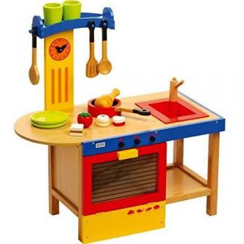 Set de Cocina Encantada en Madera con 13 Accesorios