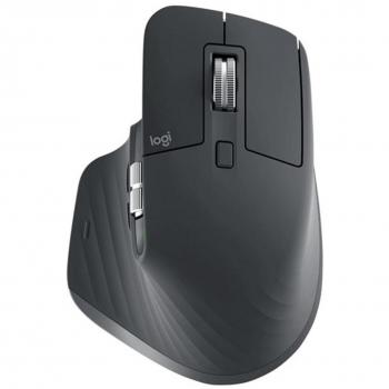 Logitech MX Master 3S for Business Wireless Bluetooth Mouse, Right-Handed, Laser Sensor, 8000 DPI, Graphite
