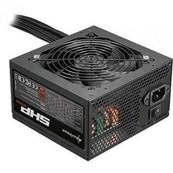 Sharkoon SHP Bronze 700W 80 Plus Bronce Fuente de Alimentación ATX con Ventilador de 120 mm, Conectores 8 Pines, Negro